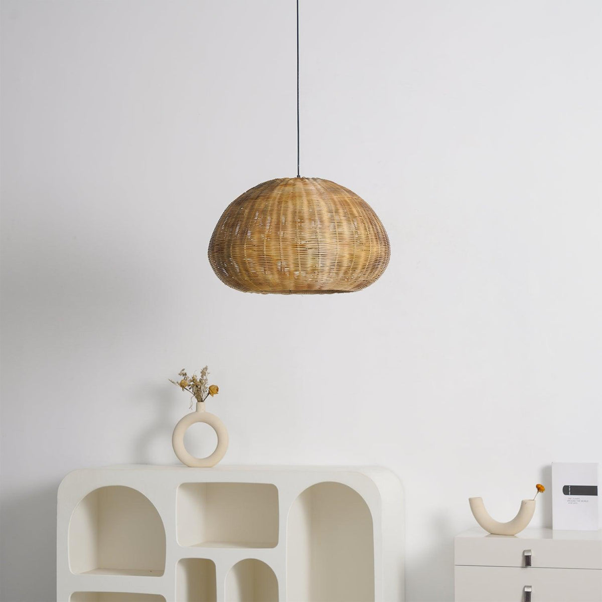 Haldelara Bamboo Pendant Light-Moonnatur