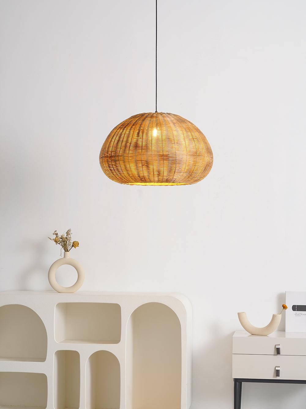 Haldelara Bamboo Pendant Light-Moonnatur