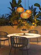 Haldelara Bamboo Pendant Light-Moonnatur
