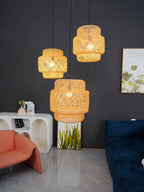 Veldenena Bamboo Pendant Light-Moonnatur