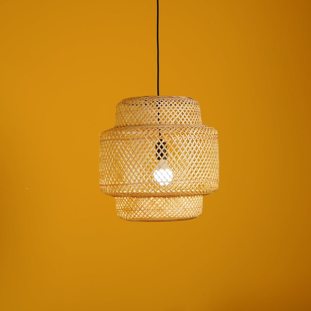 Veldenena Bamboo Pendant Light-Moonnatur