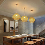 Veldenena Bamboo Pendant Light-Moonnatur