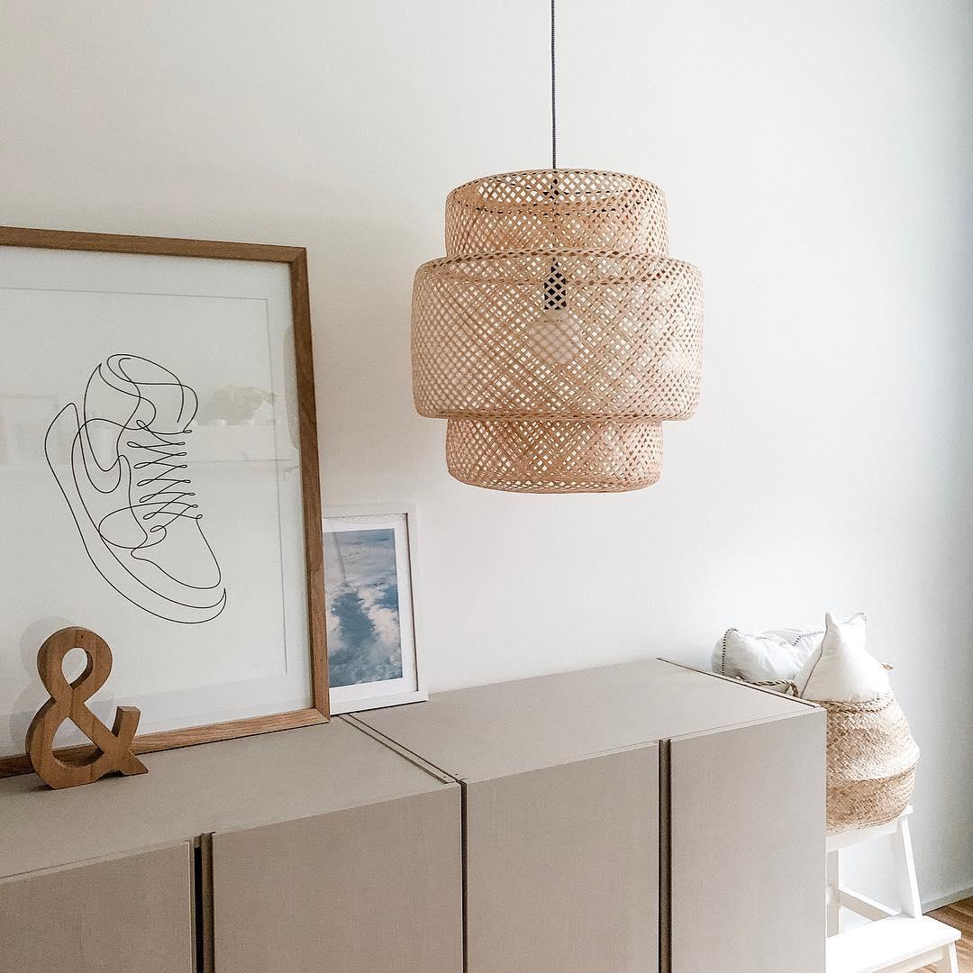 Veldenena Bamboo Pendant Light-Moonnatur