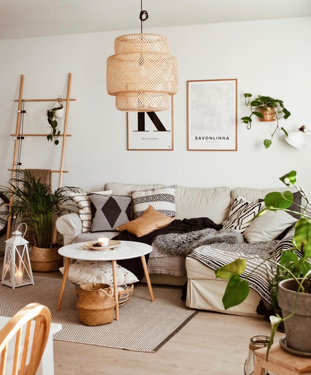 Veldenena Bamboo Pendant Light-Moonnatur