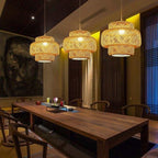 Veldenena Bamboo Pendant Light-Moonnatur