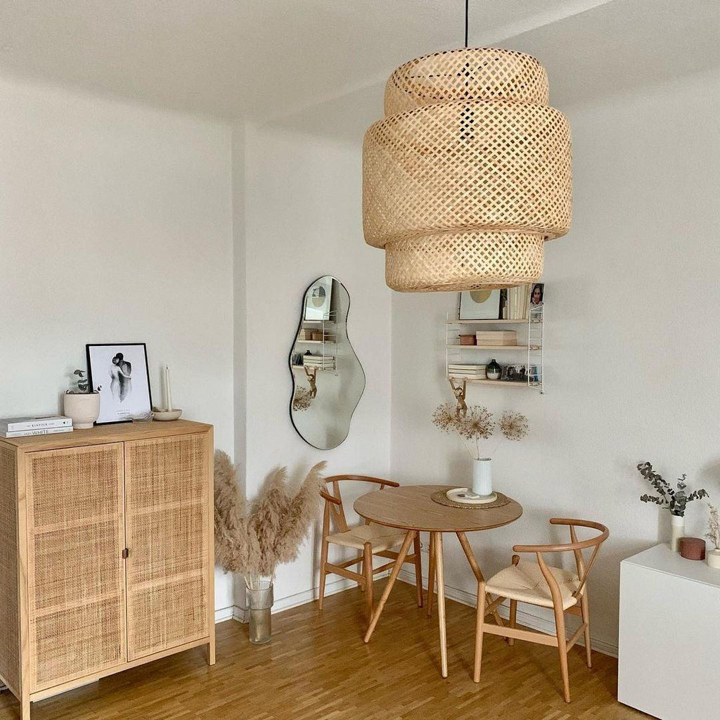 Veldenena Bamboo Pendant Light-Moonnatur
