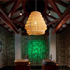 Erenena Bamboo Pendant Light-Moonnatur