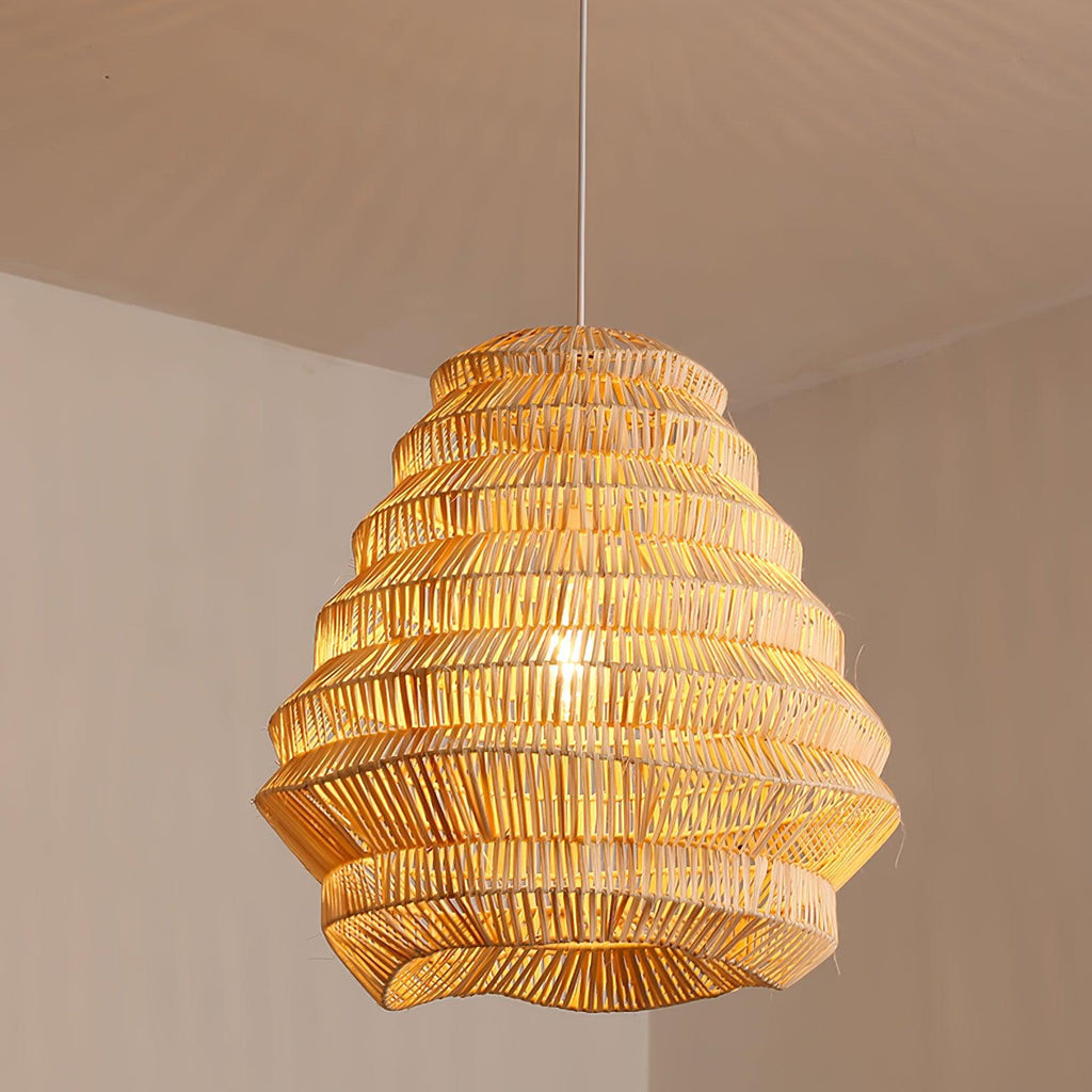 Erenena Bamboo Pendant Light-Moonnatur