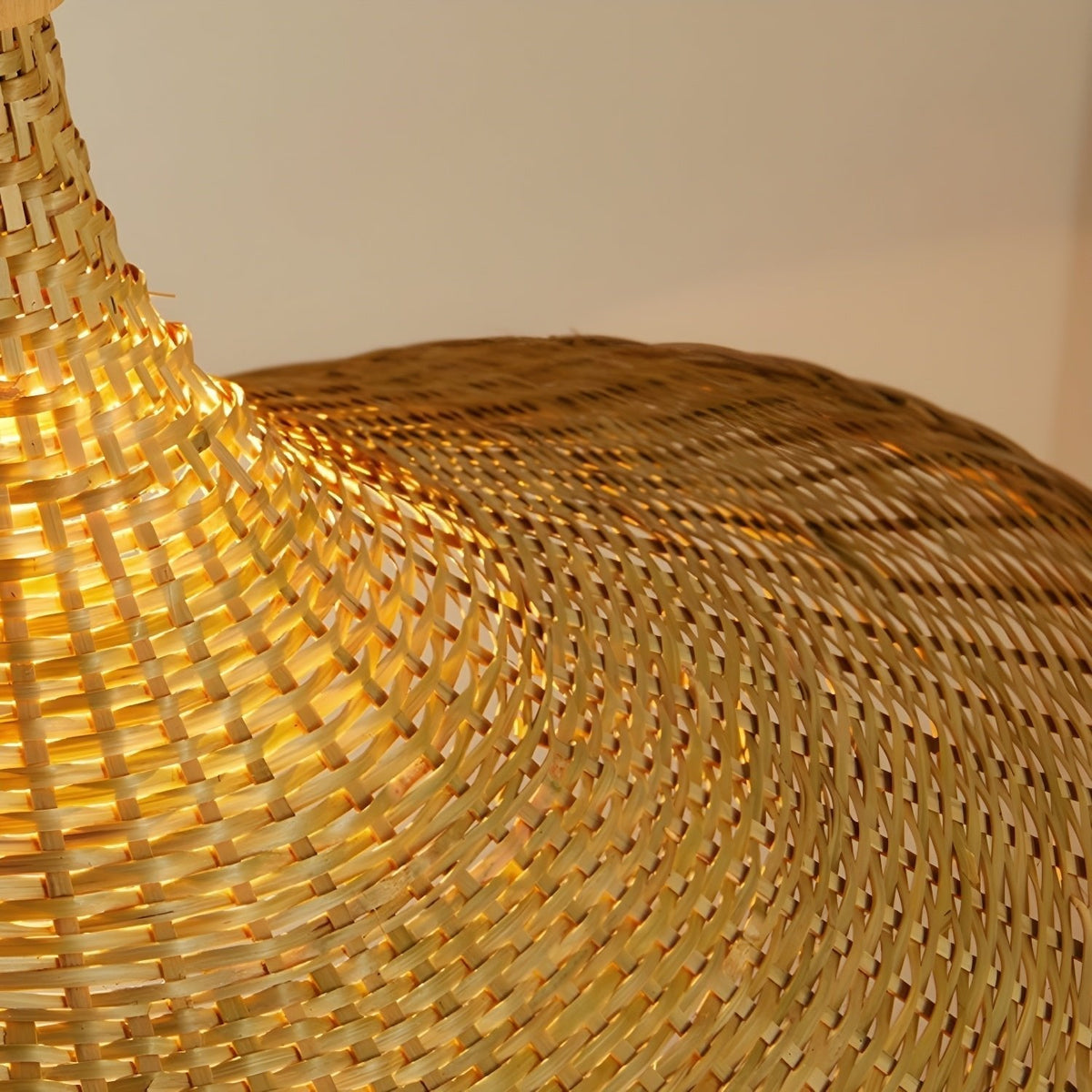 Morveniel Rattan Pendant Light-Moonnatur