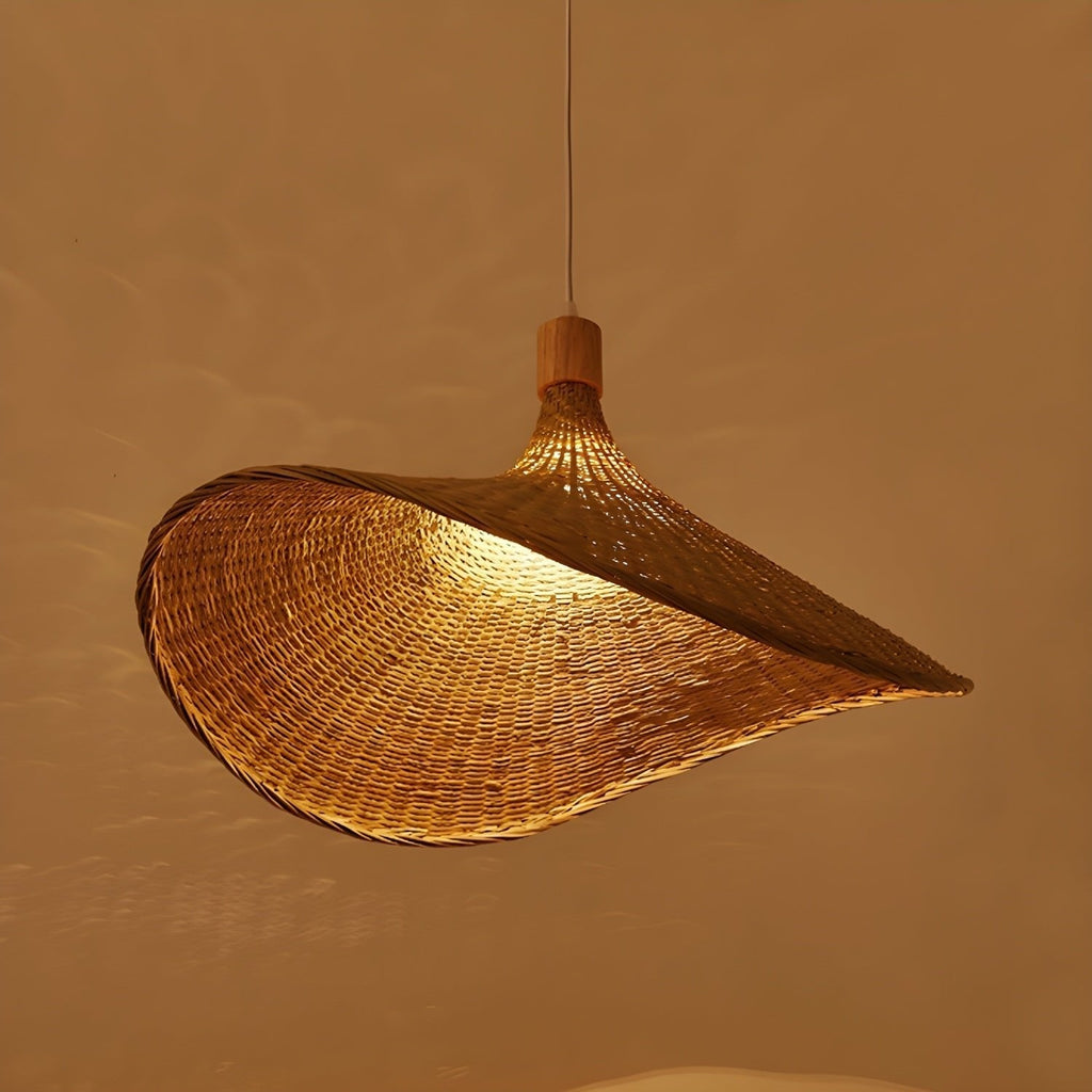 Morveniel Rattan Pendant Light-Moonnatur