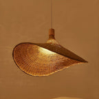Morveniel Rattan Pendant Light-Moonnatur