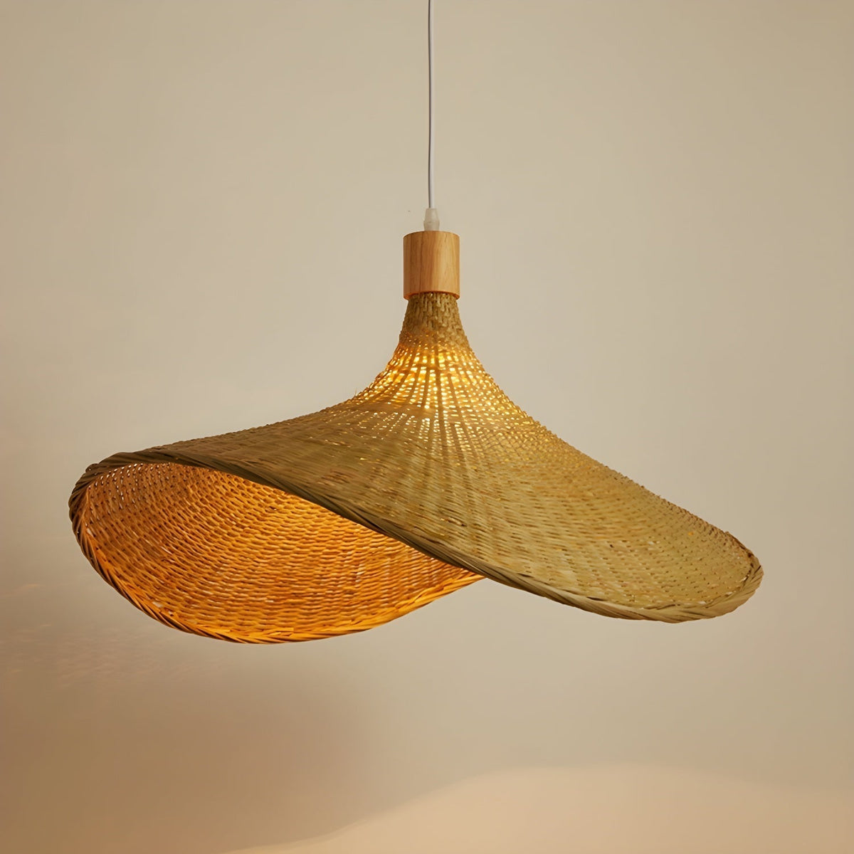 Morveniel Rattan Pendant Light-Moonnatur