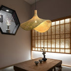 Morveniel Rattan Pendant Light-Moonnatur