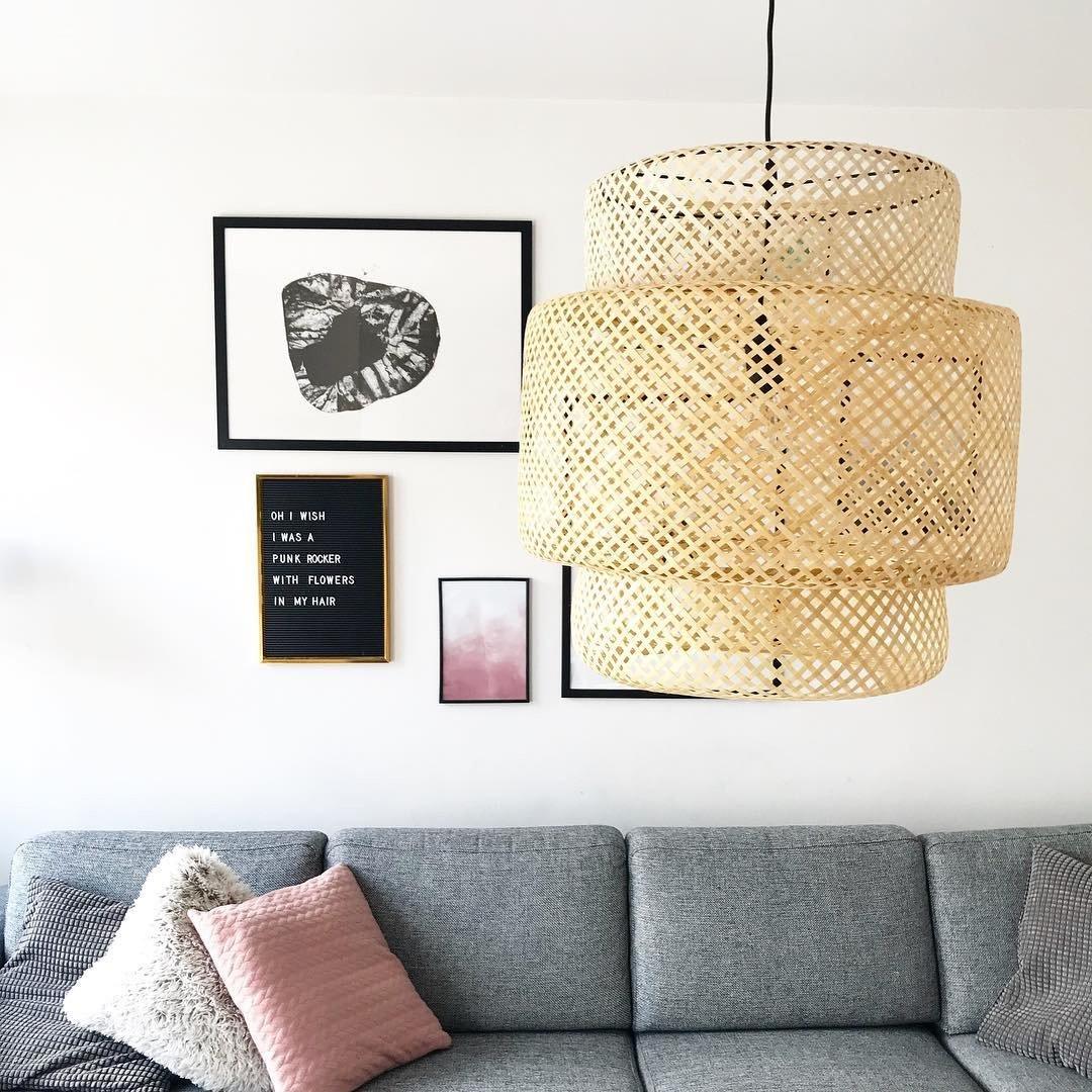 Veldenena Bamboo Pendant Light-Moonnatur