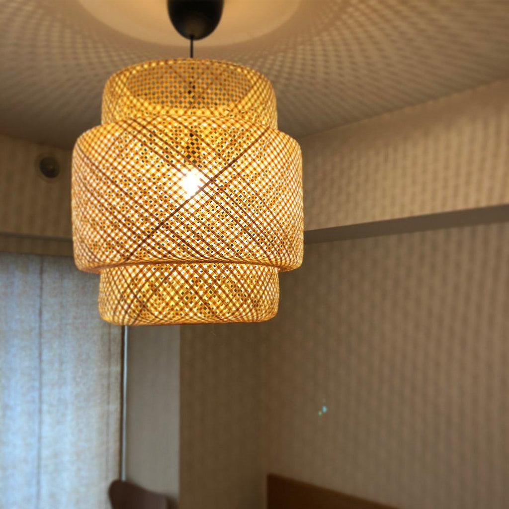 Veldenena Bamboo Pendant Light-Moonnatur
