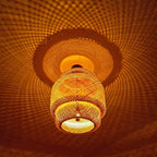 Veldenena Bamboo Pendant Light-Moonnatur