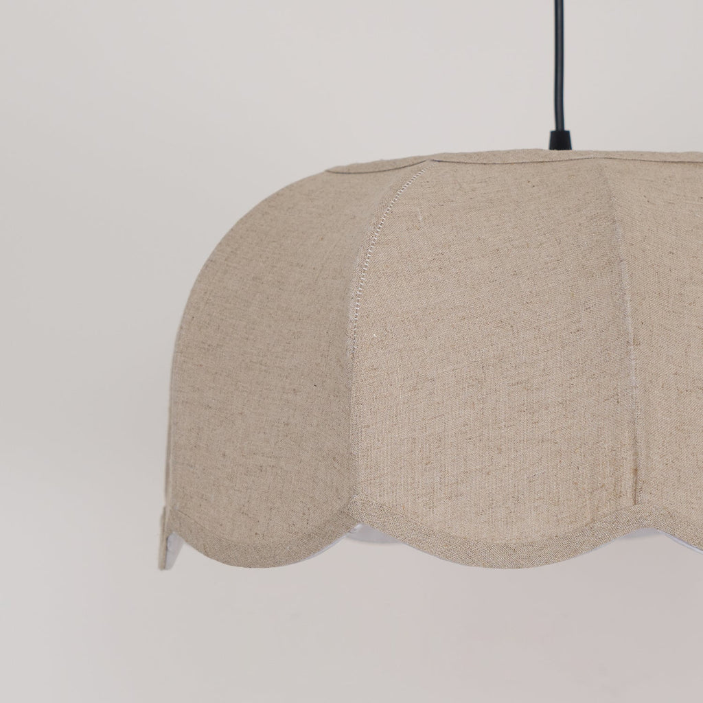 Jalmere Fabric Pendant Light-Moonnatur