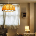 Cavenwell Fabric Pendant Light-Moonnatur
