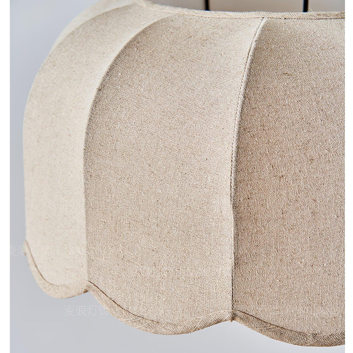 Cavenwell Fabric Pendant Light-Moonnatur