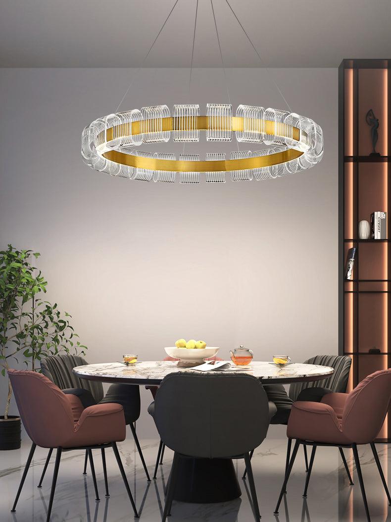 Queneth Acrylic Chandelier-Moonnatur