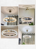 Queneth Acrylic Chandelier-Moonnatur