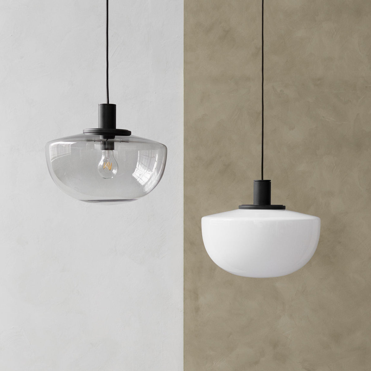 Laderwren Glass Pendant Light-Moonnatur
