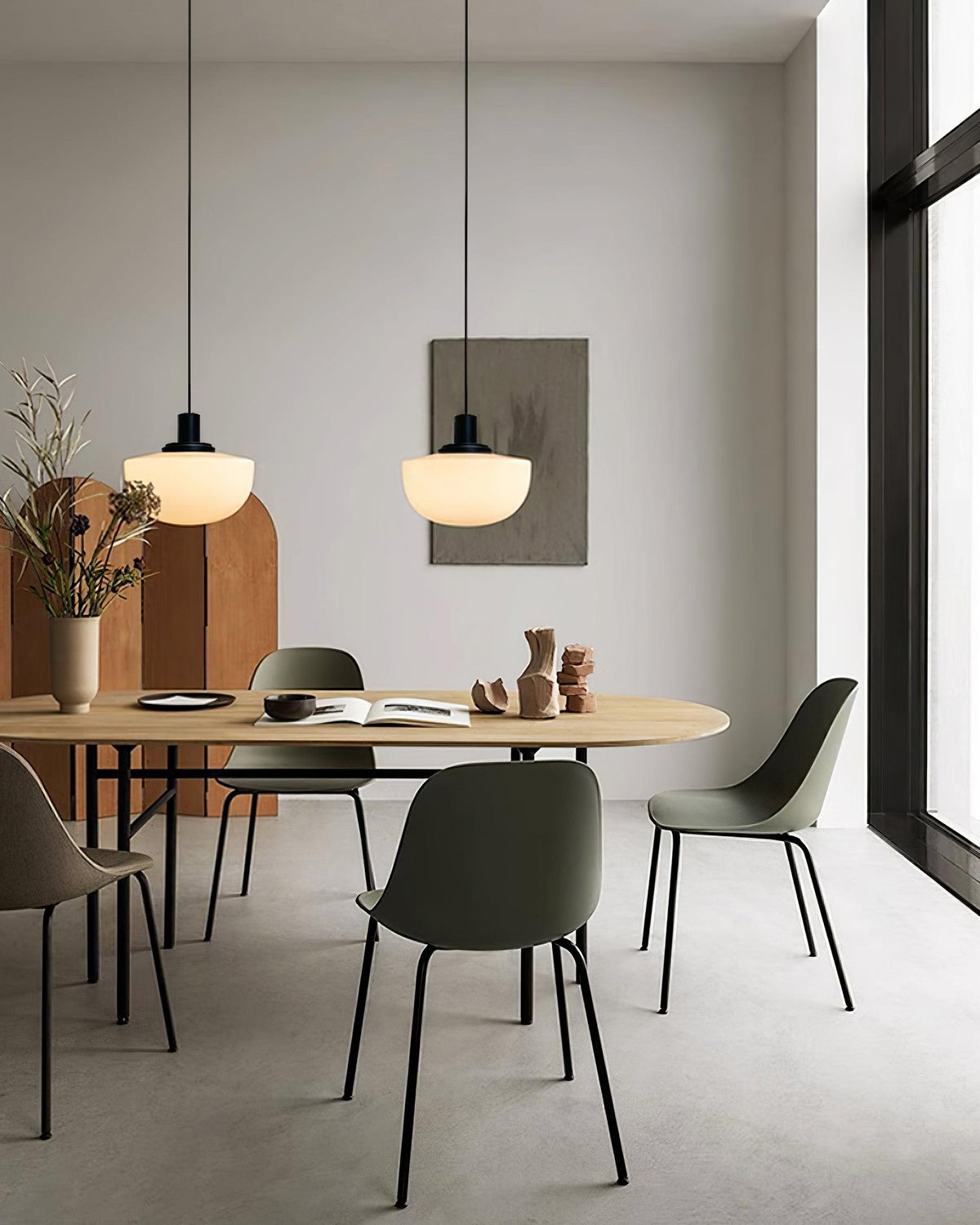 Laderwren Glass Pendant Light-Moonnatur