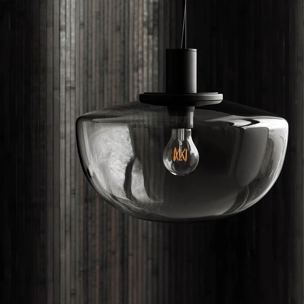 Laderwren Glass Pendant Light-Moonnatur