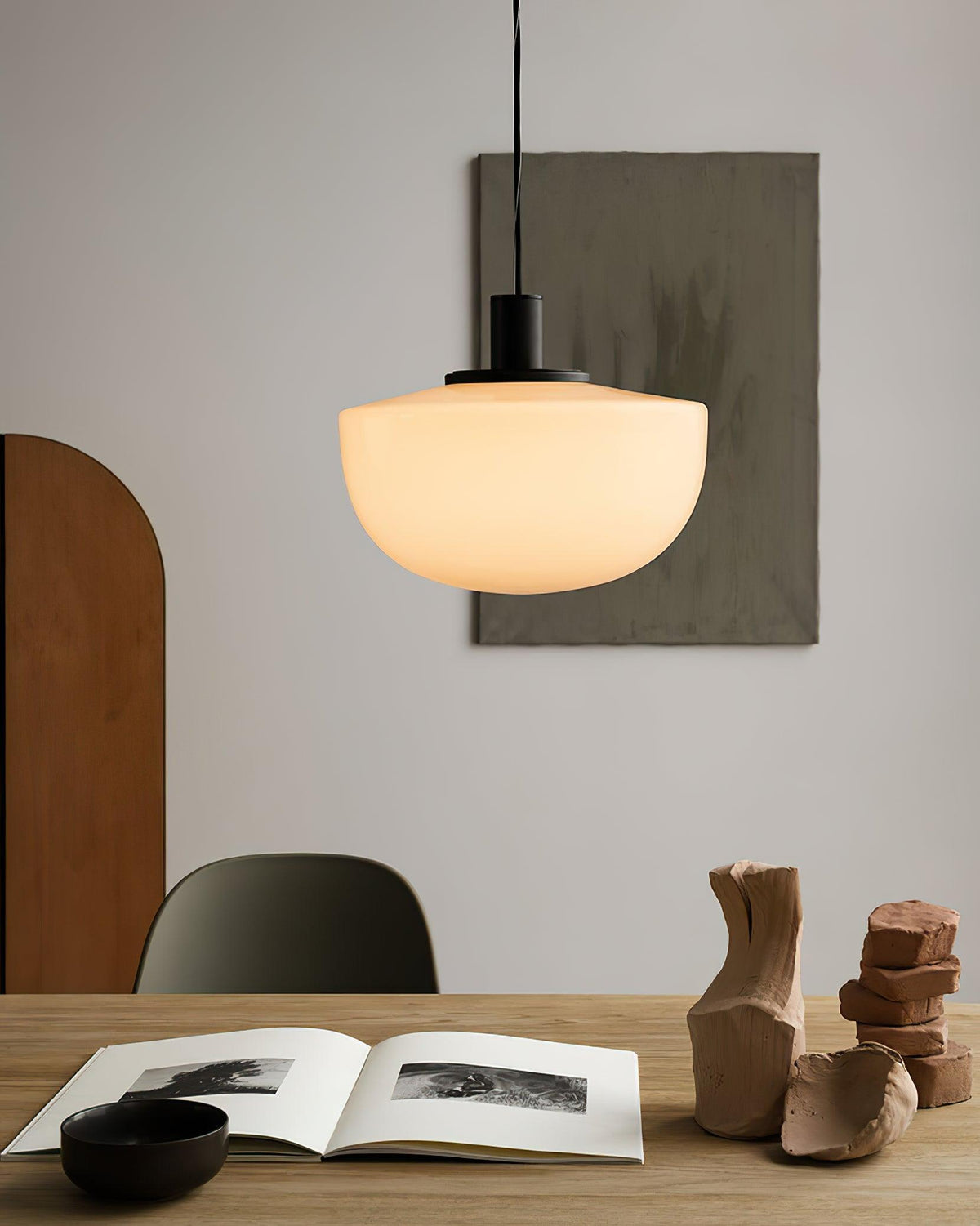 Laderwren Glass Pendant Light-Moonnatur