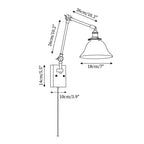 Ivrencove Brass Wall Light-Moonnatur