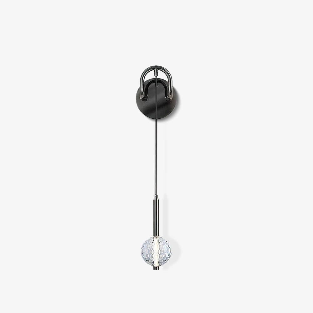 Rildenonna Crystal Wall Light-Moonnatur