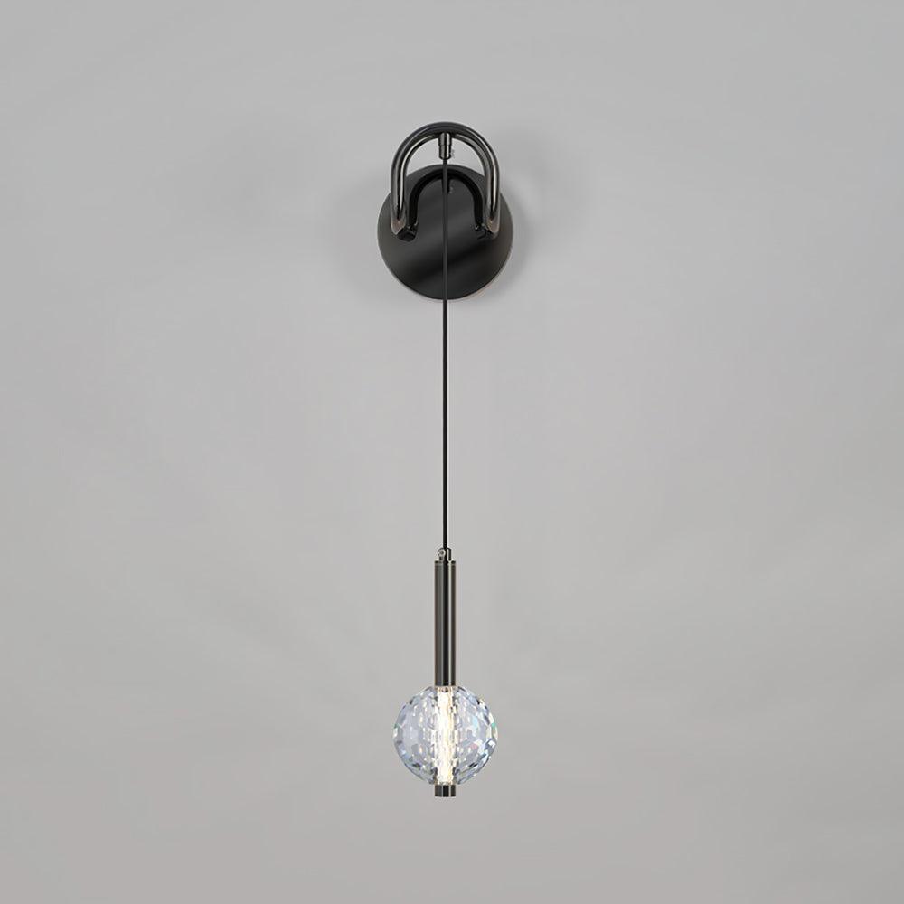 Rildenonna Crystal Wall Light-Moonnatur