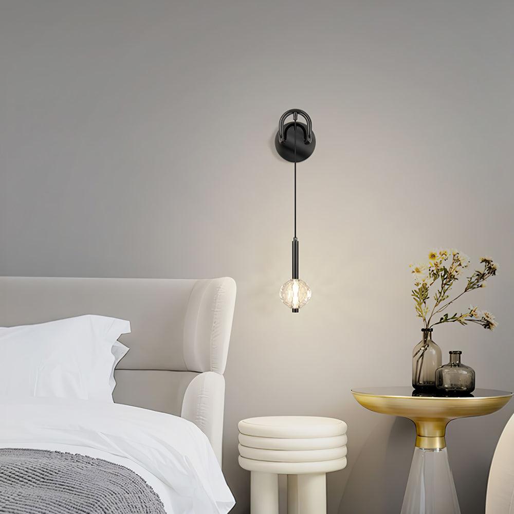 Rildenonna Crystal Wall Light-Moonnatur