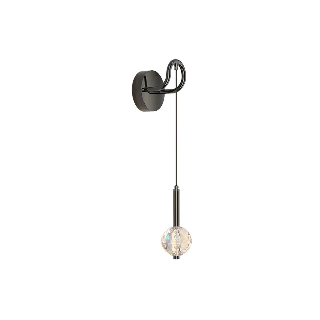 Rildenonna Crystal Wall Light-Moonnatur
