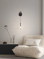 Rildenonna Crystal Wall Light-Moonnatur