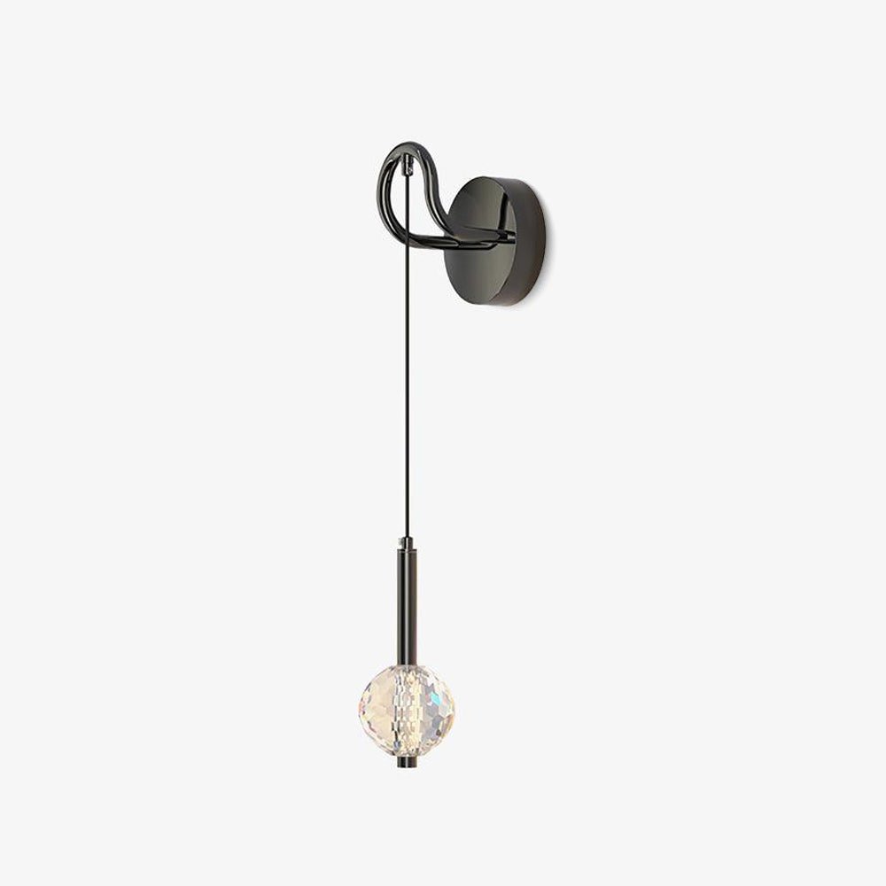 Rildenonna Crystal Wall Light-Moonnatur