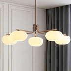 Darnwell Glass Chandelier-Moonnatur