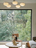 Darnwell Glass Chandelier-Moonnatur