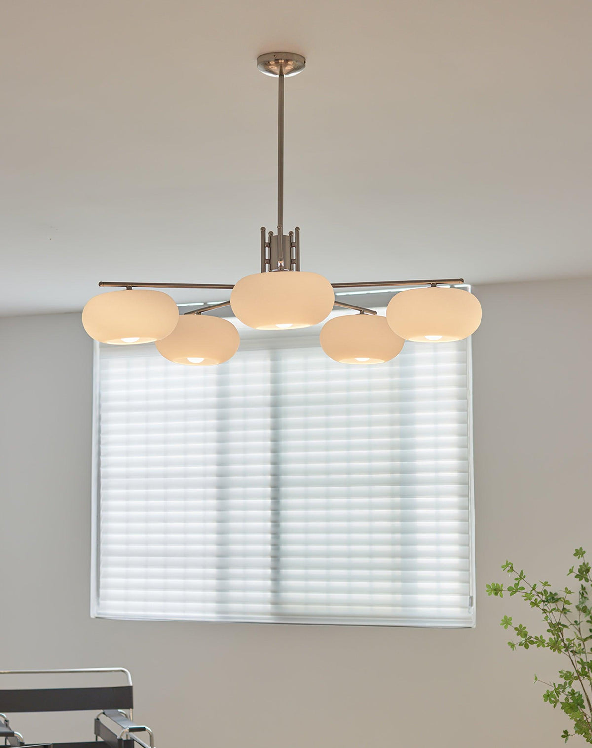 Darnwell Glass Chandelier-Moonnatur