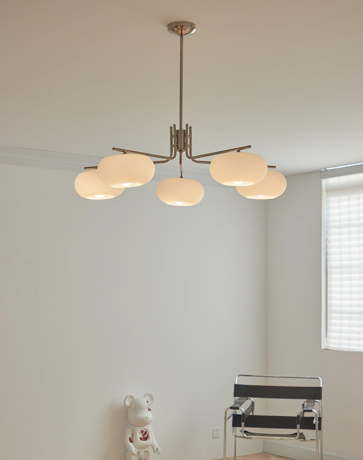 Darnwell Glass Chandelier-Moonnatur