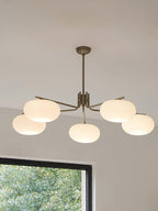 Darnwell Glass Chandelier-Moonnatur