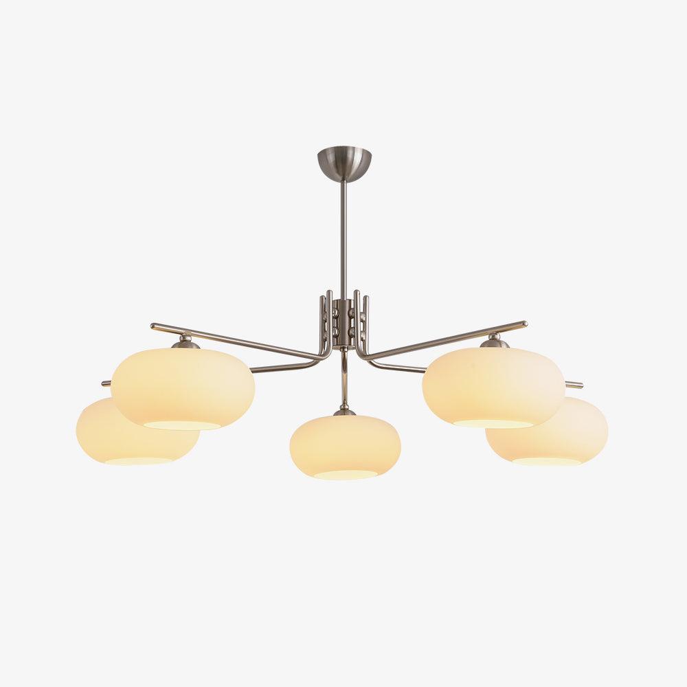 Darnwell Glass Chandelier-Moonnatur