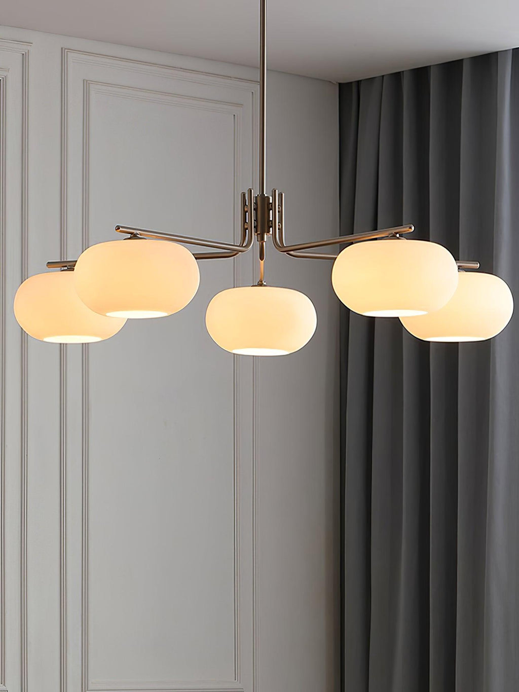 Darnwell Glass Chandelier-Moonnatur
