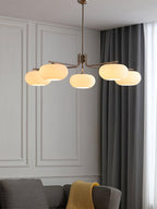 Darnwell Glass Chandelier-Moonnatur