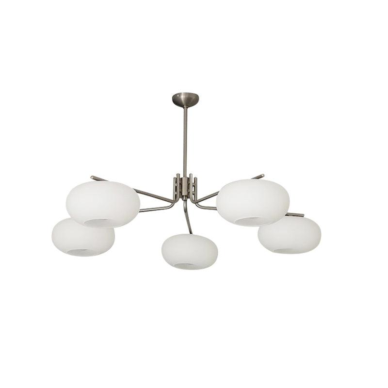 Darnwell Glass Chandelier-Moonnatur