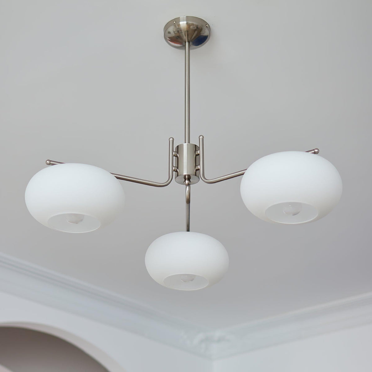 Darnwell Glass Chandelier-Moonnatur