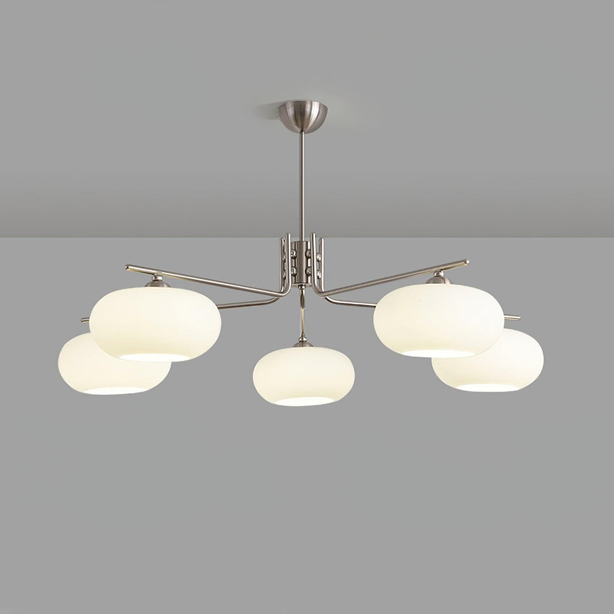 Darnwell Glass Chandelier-Moonnatur