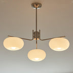 Darnwell Glass Chandelier-Moonnatur