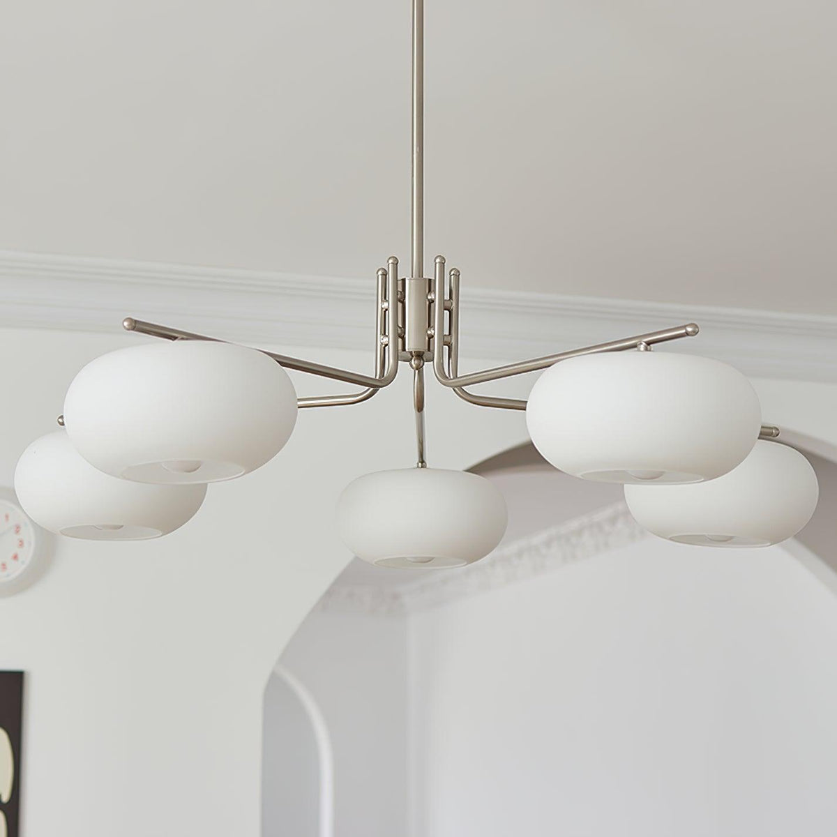Darnwell Glass Chandelier-Moonnatur