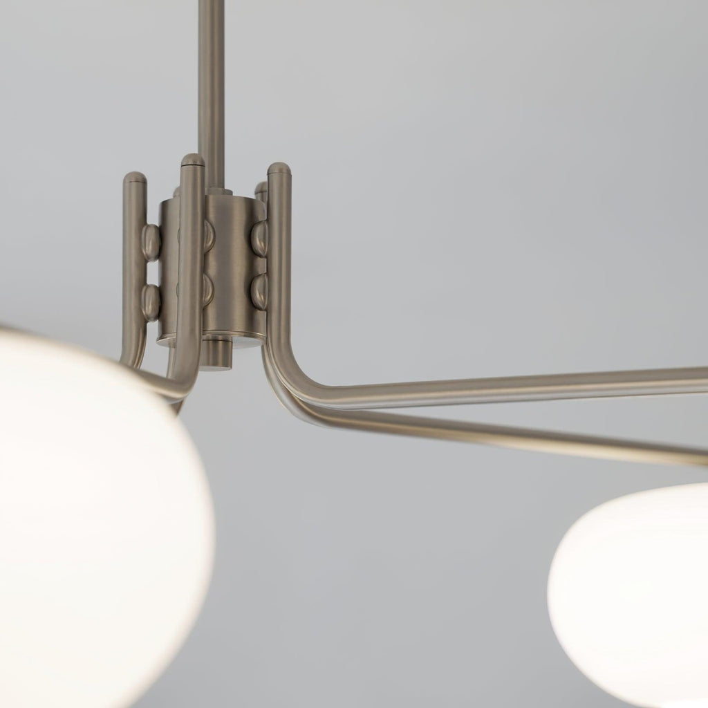 Darnwell Glass Chandelier-Moonnatur